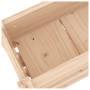 Jardinera de madera maciza de pino 112x25x104,5 cm von , Töpfe und Pflanzgefäße - Ref: Foro24-823920, Preis: 102,98 €, Rabatt: %