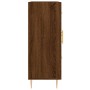 Aparador de madera de ingeniería marrón roble 69,5x34x90 cm by , Sideboards - Ref: Foro24-828035, Price: 71,40 €, Discount: %