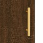 Aparador de madera de ingeniería marrón roble 69,5x34x90 cm by , Sideboards - Ref: Foro24-828035, Price: 71,40 €, Discount: %