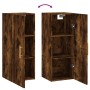 Armario de pared roble ahumado 34,5x34x90 cm de , Aparadores - Ref: Foro24-828849, Precio: 51,96 €, Descuento: %