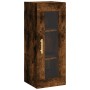 Armario de pared roble ahumado 34,5x34x90 cm de , Aparadores - Ref: Foro24-828905, Precio: 50,99 €, Descuento: %