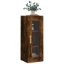 Armario de pared roble ahumado 34,5x34x90 cm de , Aparadores - Ref: Foro24-828905, Precio: 50,99 €, Descuento: %
