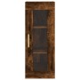 Armario de pared roble ahumado 34,5x34x90 cm de , Aparadores - Ref: Foro24-828905, Precio: 50,99 €, Descuento: %