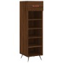 Zapatero madera de ingeniería roble marrón 30x35x105 cm by , Closets and storage - Ref: Foro24-829651, Price: 58,25 €, Discou...