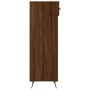 Zapatero madera de ingeniería roble marrón 30x35x105 cm by , Closets and storage - Ref: Foro24-829651, Price: 58,25 €, Discou...