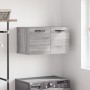 Armario de pared madera de ingeniería gris Sonoma 60x36,5x35 cm by , Lockers and storage cabinets - Ref: Foro24-830018, Price...