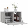 Armario de pared madera de ingeniería gris Sonoma 60x36,5x35 cm by , Lockers and storage cabinets - Ref: Foro24-830018, Price...