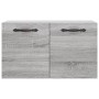 Armario de pared madera de ingeniería gris Sonoma 60x36,5x35 cm by , Lockers and storage cabinets - Ref: Foro24-830018, Price...