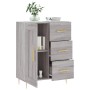 Aparador de madera de ingeniería gris Sonoma 69,5x34x90 cm de , Aparadores - Ref: Foro24-830250, Precio: 77,88 €, Descuento: %
