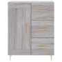 Aparador de madera de ingeniería gris Sonoma 69,5x34x90 cm de , Aparadores - Ref: Foro24-830250, Precio: 77,88 €, Descuento: %