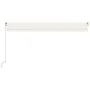 Manuelle ausfahrbare Markise in Cremefarbe, 500x300 cm. von vidaXL, Markisen - Ref: Foro24-3068937, Preis: 452,55 €, Rabatt: %