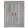 Armario de pared madera ingeniería gris Sonoma 69,5x34x90 cm by , Sideboards - Ref: Foro24-830362, Price: 69,22 €, Discount: %