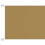 Toldo vertical beige 100x420 cm tela oxford de , Sombrillas - Ref: Foro24-148257, Precio: 20,58 €, Descuento: %
