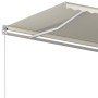 Toldo retráctil manual color crema 500x300 cm by vidaXL, Awnings - Ref: Foro24-3068937, Price: 475,93 €, Discount: %