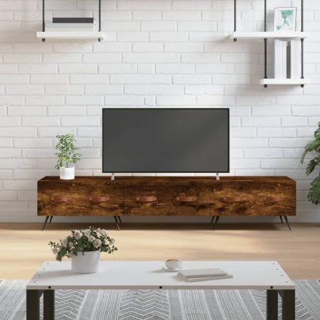 Mueble de TV madera de ingeniería roble ahumado 150x36x30 cm von , TV-Möbel - Ref: Foro24-829129, Preis: 85,84 €, Rabatt: %