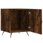 Mesita de noche madera de ingeniería roble ahumado 40x40x50 cm by , Nightstands - Ref: Foro24-827510, Price: 28,83 €, Discoun...