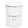 Inodoro de camping integrado HDPE y acero blanco 24+17 L by , Urinals and portable toilets - Ref: Foro24-154409, Price: 605,0...