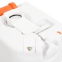 Inodoro de camping integrado HDPE y acero blanco 24+17 L by , Urinals and portable toilets - Ref: Foro24-154409, Price: 605,0...