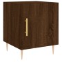 Mesita de noche madera de ingeniería marrón roble 40x40x50 cm by , Nightstands - Ref: Foro24-827546, Price: 39,22 €, Discount: %