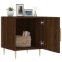 Mesita de noche madera de ingeniería marrón roble 40x40x50 cm by , Nightstands - Ref: Foro24-827546, Price: 39,22 €, Discount: %