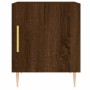Mesita de noche madera de ingeniería marrón roble 40x40x50 cm by , Nightstands - Ref: Foro24-827546, Price: 39,22 €, Discount: %