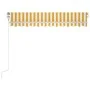 Automatische Markise LED-Windsensor gelb weiß 350x250cm von vidaXL, Markisen - Ref: Foro24-3068893, Preis: 484,34 €, Rabatt: %