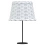Pantalla para lámpara mimbre blanco Ø30x20 cm by , Lampshades - Ref: Foro24-364383, Price: 28,37 €, Discount: %