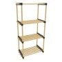 Storage solutions Zapatero con 4 estantes madera 49x28x92,5 cm by , Shoe racks and shoe organizers - Ref: Foro24-442514, Pric...