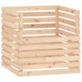 Compostador de madera maciza de pino 80x80x78 cm de , Compostadores - Ref: Foro24-822187, Precio: 110,42 €, Descuento: %