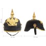 Réplica de casco de soldado prusiano LARP acero negro von , Sammelwaffen - Ref: Foro24-286118, Preis: 97,78 €, Rabatt: %