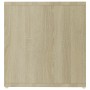 Mueble TV madera contrachapada blanco y roble 142,5x35x36,5 cm von , TV-Möbel - Ref: Foro24-805548, Preis: 63,36 €, Rabatt: %
