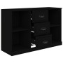 Aparador de madera contrachapada negro 104,5x35,5x67,5 cm von , Sideboards - Ref: Foro24-816233, Preis: 93,19 €, Rabatt: %