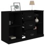 Aparador de madera contrachapada negro 104,5x35,5x67,5 cm von , Sideboards - Ref: Foro24-816233, Preis: 93,19 €, Rabatt: %