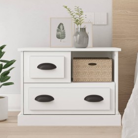Mesita de noche blanco 60x39x45 cm de , Mesitas de noche - Ref: Foro24-816360, Precio: 60,83 €, Descuento: %