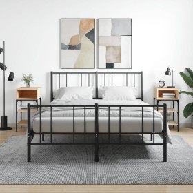 Mesita noche 2 uds madera ingeniería roble Sonoma 35x34,5x70 cm von , Nachttische - Ref: Foro24-825886, Preis: 49,05 €, Rabat...
