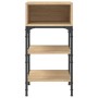 Mesita noche 2 uds madera ingeniería roble Sonoma 35x34,5x70 cm de , Mesitas de noche - Ref: Foro24-825886, Precio: 49,50 €