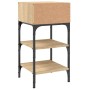 Mesita noche 2 uds madera ingeniería roble Sonoma 35x34,5x70 cm de , Mesitas de noche - Ref: Foro24-825886, Precio: 49,50 €