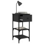 Mesitas de noche 2 uds madera de ingeniería negro 34x36x70 cm von , Nachttische - Ref: Foro24-825974, Preis: 89,20 €, Rabatt: %