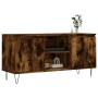 Mueble de TV madera de ingeniería roble ahumado 104x35x50 cm by , TV Furniture - Ref: Foro24-827017, Price: 63,94 €, Discount: %