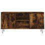 Mueble de TV madera de ingeniería roble ahumado 104x35x50 cm by , TV Furniture - Ref: Foro24-827017, Price: 63,94 €, Discount: %