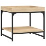 Mesa de centro madera ingeniería roble Sonoma 49,5x49,5x45 cm de , Mesas de centro - Ref: Foro24-832809, Precio: 35,68 €