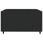 Set de muebles de jardín 3 pzas y cojines ratán sintético negro by , Outdoor sofas - Ref: Foro24-319787, Price: 204,16 €, Dis...