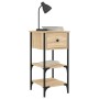 Mesitas noche 2 uds madera ingeniería roble Sonoma 34x36x70 cm von , Nachttische - Ref: Foro24-825976, Preis: 79,68 €, Rabatt: %