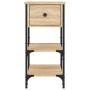 Mesitas noche 2 uds madera ingeniería roble Sonoma 34x36x70 cm von , Nachttische - Ref: Foro24-825976, Preis: 79,68 €, Rabatt: %