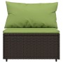 Sofás centrales jardín con cojines 2 uds ratán sintético marrón von , Outdoor-Sofas - Ref: Foro24-319834, Preis: 141,88 €, Ra...