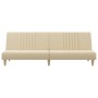 Sofá cama de tela color crema by , Sofas - Ref: Foro24-351884, Price: 225,19 €, Discount: %