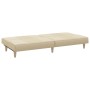 Sofá cama de tela color crema by , Sofas - Ref: Foro24-351884, Price: 225,19 €, Discount: %
