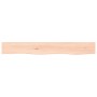 Estante de pared madera maciza de roble sin tratar 80x10x6 cm von , Regale und Regale - Ref: Foro24-363538, Preis: 31,62 €, R...