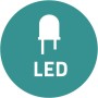 RIDDER Espejo de maquillaje Shuri con LED y botón táctil von , Schminkspiegel - Ref: Foro24-429661, Preis: 140,12 €, Rabatt: %