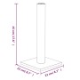 Poste rascador para gatos crema 22x22 x45 cm von , Katzenmöbel - Ref: Foro24-171675, Preis: 22,49 €, Rabatt: %